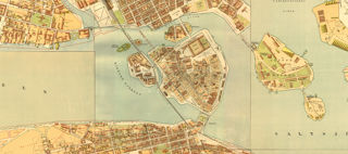 Karta från 1885