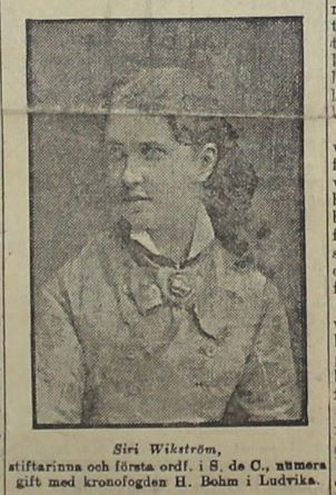 Siri Wikström 1903