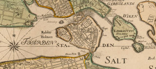 Karta från 1751