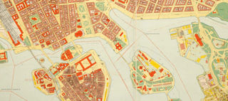 Karta från 1940