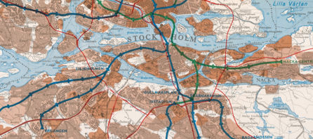 Tunnelbana, barnrikehus och ABC-stad, 1930-1960