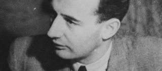 Fotografi av Raoul Wallenberg i halvprofil