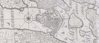 Karta från 1733