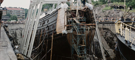 Skeppet Vasa sjunker 1628