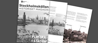 Illustrativ bild: Tre sidor ur en tidning med text och bild