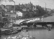 Stockholms hamn - Slussen 1932