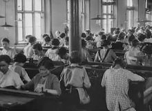 Journalfilm om Hellgrens tobaksfabrik 1913