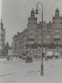 Norra Bantorget. Carlbergska huset 
