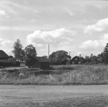 Vy mot Mellangården i Akalla by
