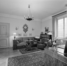 Linnégatan 86. Generaldirektör Hugo Landelius våning