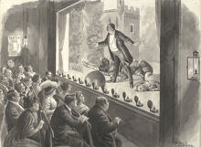 Teaterdirektör på scenen 1912