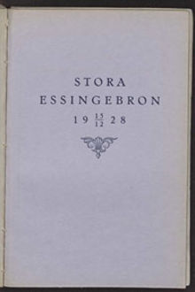 Stora Essingebron 15/12 1928