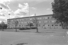 Mossen 4, Bromma gymnasium. Klassrumslängan