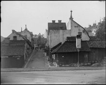 Nybergs Gränd från Kommendörsgatan