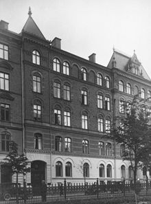 Barnhusgatan 10, exteriör, gatufasad