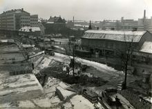 Katarinatunneln, Tak på station Södra bantorget