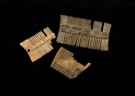 Medeltida dubbelkammar av ben