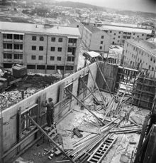 Husbygge i Vällingby