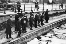 Vinterfiske i Norrström