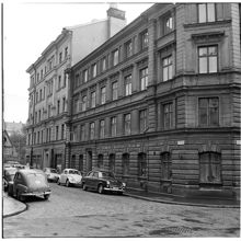 Hörnet av Jungfrugatan 38 och Tyskbagargatan 14