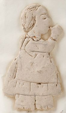 Pepparkaka föreställandes Anna Lindhagen