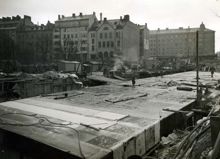 Katarinatunneln, Isolering av tunneltaket i Björns trädgård