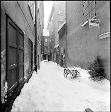 Skeppar Olofs Gränd mot Köpmangatan