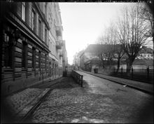 Bellmansgatan norrut från Sankt Paulsgatan före genomsprängningen av Hornsgatan