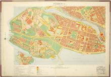 1938-1940 års karta, blad "Staden:a"