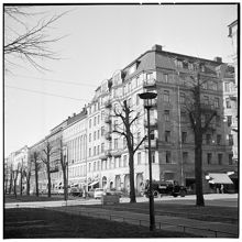 Karlavägen västerut vid Nybrogatan