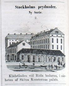 Stockholms prydnader II. Bildskämt i Söndags-Nisse – Illustreradt Veckoblad för Skämt, Humor och Satir, nr 37, den 9 september 1866