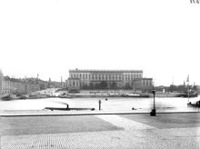 Kungliga Slottet sett från Blasieholmen