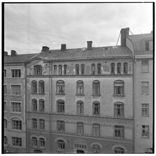 Fasad, Artillerigatan 48