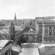 Riksdagshuset. Utsikt över Helgeandsholmen och Norrmalm