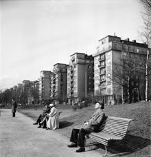 Vårbild från Norr Mälarstrand