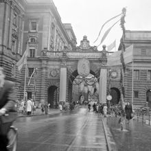 Riksbron. Gustav V:s 85-årsdag, 16 juni 1943