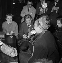 Näckströmsgatan 8. Joséphine Baker, dansös och sångerska, på Berns
