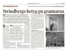 Strindbergs betyg på grannarna