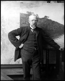 Porträtt av professor Kallstenius