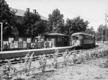 Enskedevägen, hållplats för spårvagnar