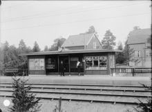 Örbygränsen, hållplats för spårvagn