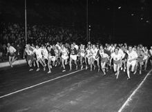 Stadion. Starten går av Stockholmsloppet