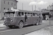 Buss på linje 114 i Alvik