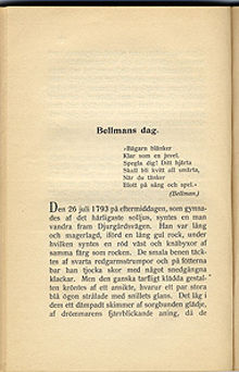 Bellmans dag / Adolf Hellander