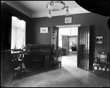 Kontorsinteriör från A.-B. Fredr. Wagner, Vasagatan 48