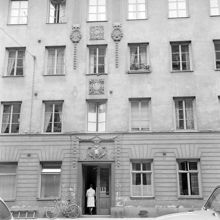 Grevgatan 57, entréparti mot gatan