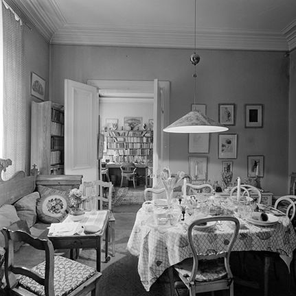 Blasieholmstorg 12. Annastina Alkmans hem.