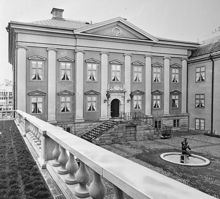 Ebba Brahes palats åt gårdssidan
