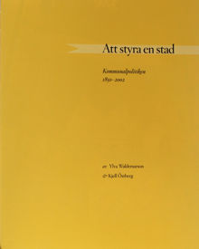 Att styra en stad. Utdrag ur Staden på vattnet II