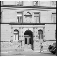 Porten till Linnégatan 41